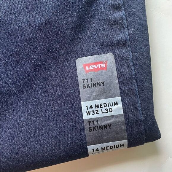 LEVI’S | dark blue 711 skinny fit 32 NWT - Picture 13 of 14